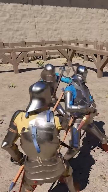 polearm quick fight #halfsword #history #medieval #gaming