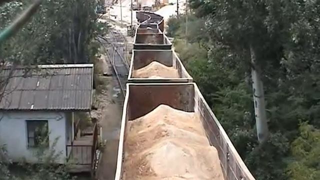 Поезд камней в Балаклава