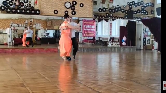 Интервью Амурскому ТВ. Борис Миловидов и Жанна Савенко. #tango