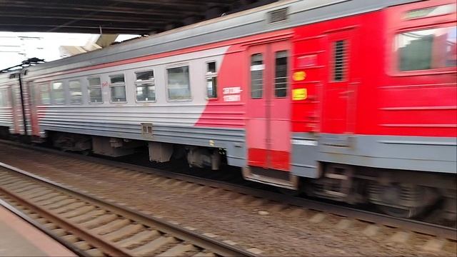 16 мая 2025 г. Электропоезд ЭТ2М-126 Следует с резервом Сортировочная Имени Морозова