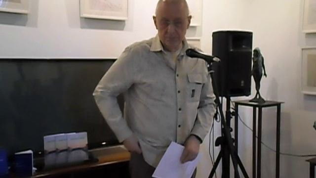 Сергей Адамский. Автору - 45. "Средний снег" презентация книги, Встреча Друзей в "Галерее искусств".