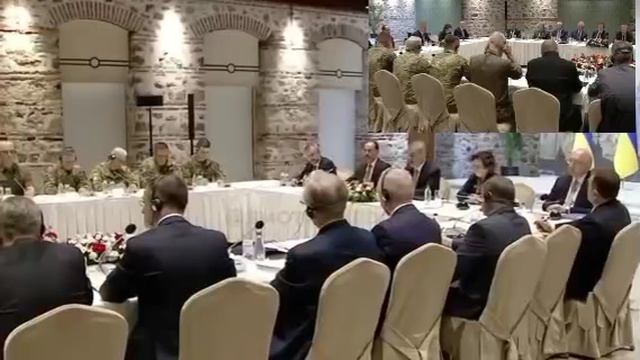Глава МИД Турции в приветственном слове перед началом украино-российских переговоров призвал Украину