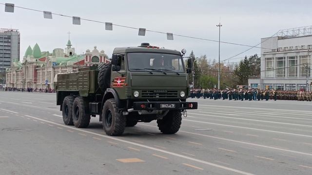 Репетиция парада Новосибирск