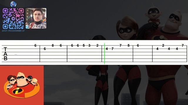 🎸 The Incredibles - Life's Incredible Again - Guitar Tutorial Ⓜ️