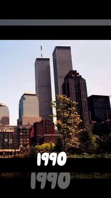 Twin Towers over the years #neverforget #twintowers