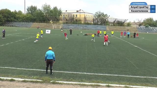АлуаСтройТау- Казахтелеком, Супер Лига, 15 тур Чемпионата ЛЛФ Кокшетау по мини-футболу 2018г.
