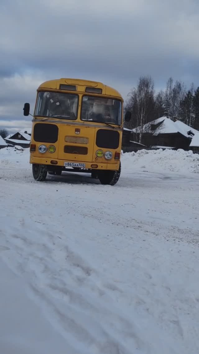 Никогда такого не было и вот опять ПАЗ 672У #паз
