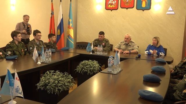 Вахта памяти. Встреча с курсантами Илья Муромца