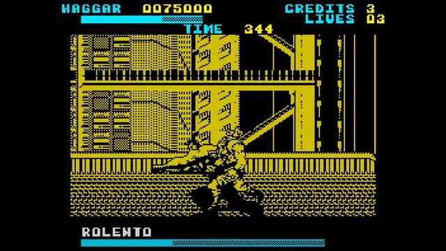 FINAL FIGHT 128K (1991) [ZX Spectrum]