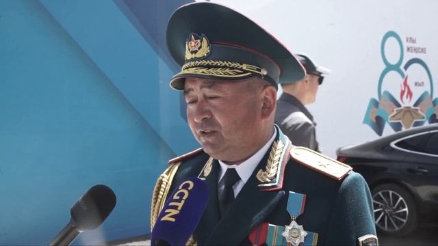 Парад в честь 80-летия Победы в Астане
