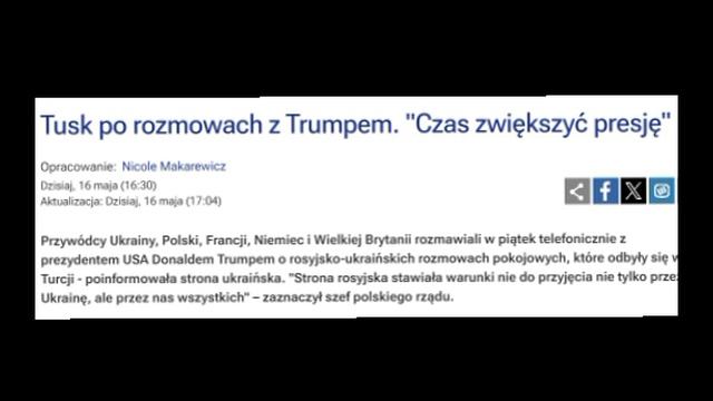 ‼️🇺🇦🇷🇺Нас ждут очень тяжёлые дни, - премьер Польши после переговоров с Трампом