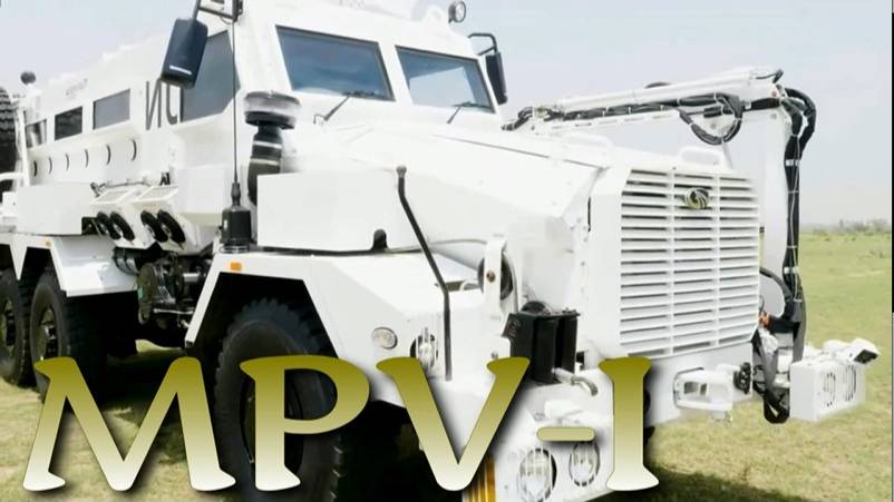 Mahindra MRAP MPV-I - индо-британский броневик
