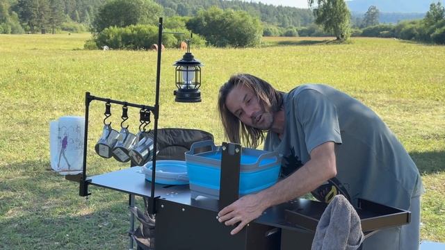 Мойка и помпа в походной кухне "Чакбокс". Инструкция по эксплуатации.