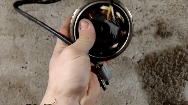 Генератор+Магнето В сборе двигатель QMB-139 Б/у Скутер 4т/5