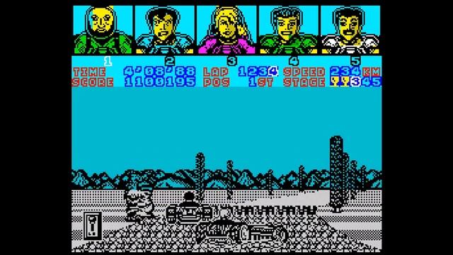 POWER DRIFT (1989) [ZX Spectrum]