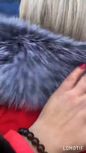 Parka Red Limited😍Парка с мехом чернобурки ❤️🐾