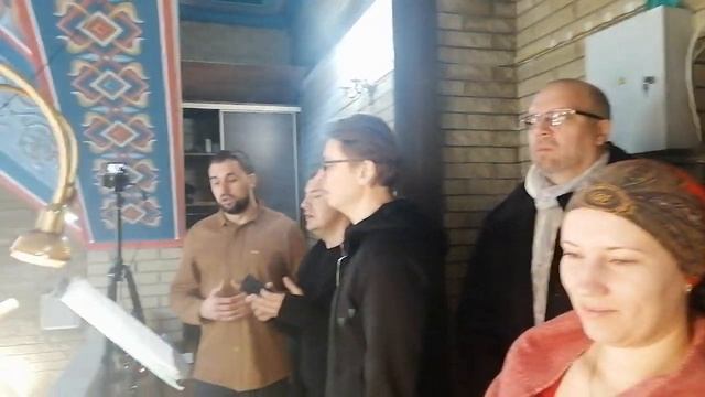 25.12.2023 @LARGOArtGroup пели на престольном празднике в нашем храме