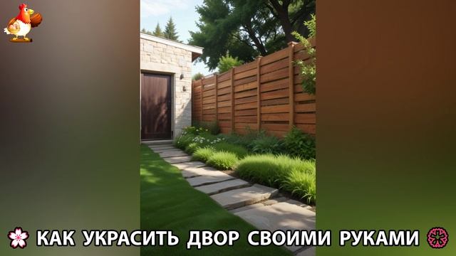 Как украсить двор дома фото идеи (519) 🏡 для дачи и сада своими руками 🌷🪻🌺💮