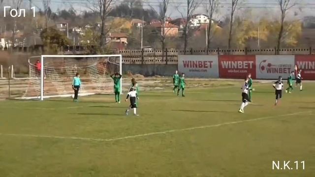 Два гола на Никола Кръстев с/у Витоша Бистрица 2008