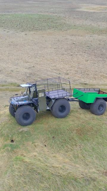 Вездеходы на шинах низкого давления с независимой подвеской