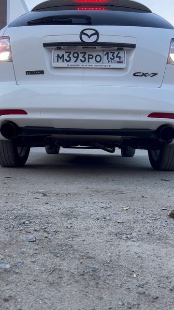 Прямоточный выхлоп Mazda Cx-7