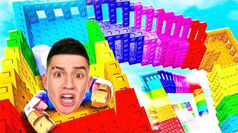 Влад А4  ПОДНИМИСЬ НА 2000 СТУПЕНЕК, ЧТОБЫ ВЫЖИТЬ! ЦАРЬ ГОРЫ В ROBLOX