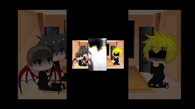 Реакция обидчиков Деку на Злого Деку |villain Deku AU| оригинал