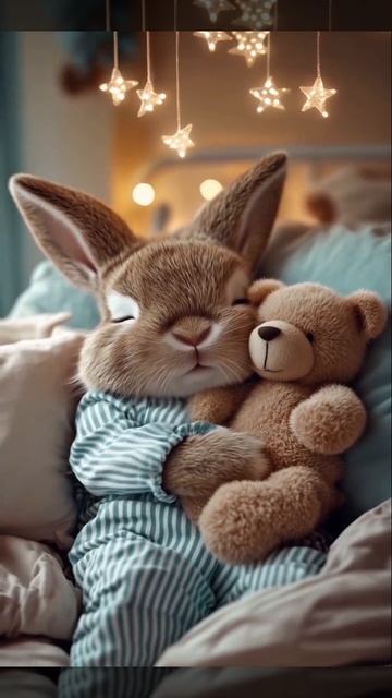 Очаровательные Пухлые Кролики: Путешествие в Страну Снов 🐰❤️