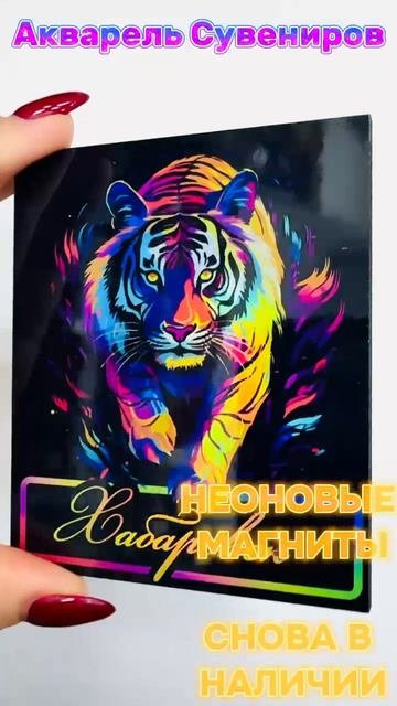 Магнит неоновые