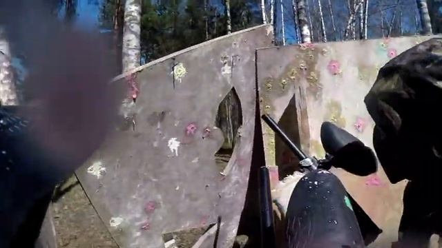 Игра в пейнтбол 2017
