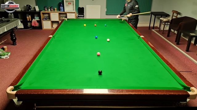 BartonSnooker | 50+ брэйк с закрытыми глазами. Урок снукера.