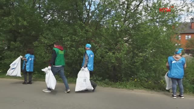 В Саранске прошел всероссийский экологический субботник