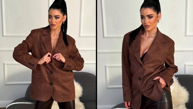 Collection 11 6 Жакет замшевый