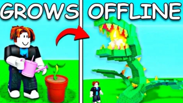 ВЫРАСТИ САД в ROBLOX!