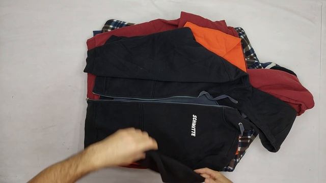 33523 Толстовки х/б, флис,секонд (1 кат), 43пак, 10 кг, 4.85€/кг,