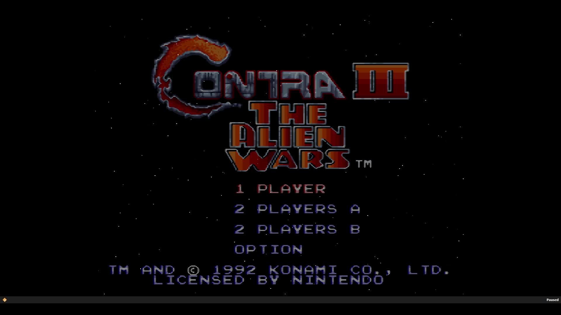 Contra III: The Alien Wars Прохождение