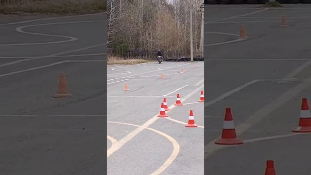 вождение мото,подготовка к экзамену