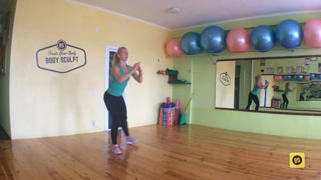 25 минутная домашняя кардио тренировка без оборудования #BodySculpt