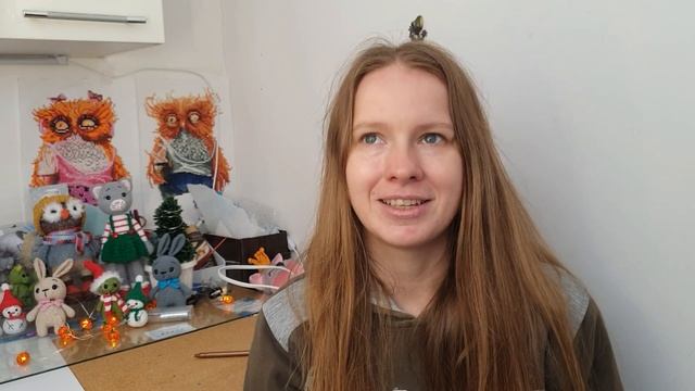 Куда пропала? Что новенького? Подарки. Тайный санта. Что связала из игрушек. Болталка.