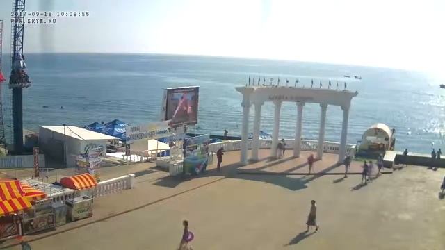 Вебкамера Ротонда. Запись 18.09.2017 10:00:04