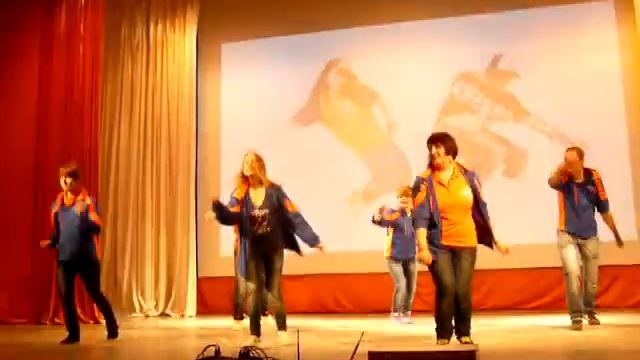 Танец экспертов со Старицкого колледжа