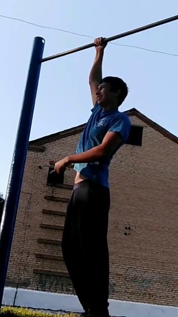 2 one arm pull ups, high pull ups