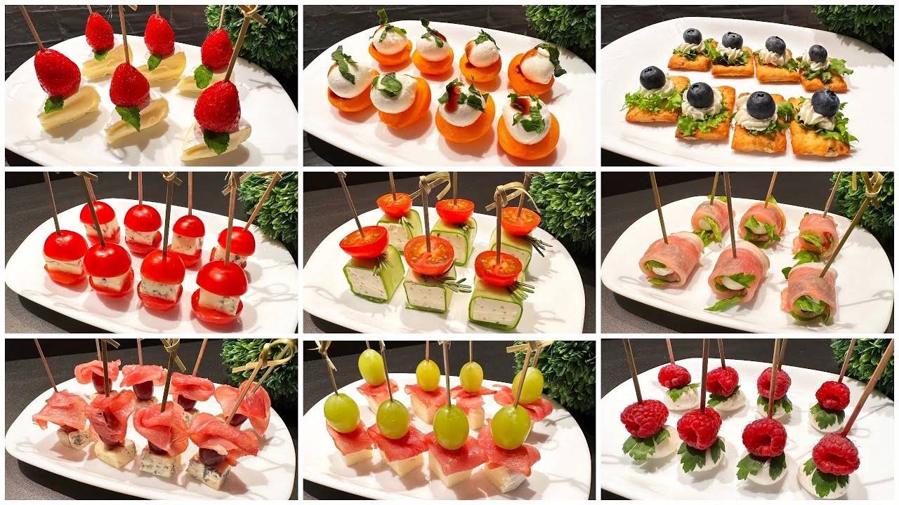 Простые и вкусные закуски на праздничный стол! ТОП 9 рецептов, которые украсят ваш праздничный стол