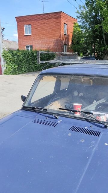 Уже надо бы переобувать Добромобиль, но... Продолжаю ездить на "зиме".