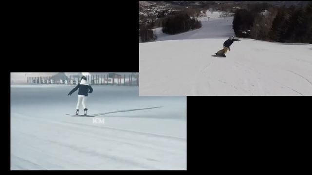 Карвинг на мягком и на жестком сноуборде  Soft boots Carving VS Hard boots Carving