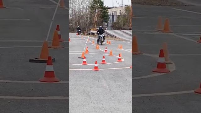 занятие в мотошколе