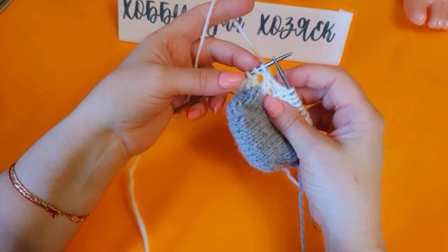 Удобные БЕСШОВНЫЕ тапочки спицами 36-37р.