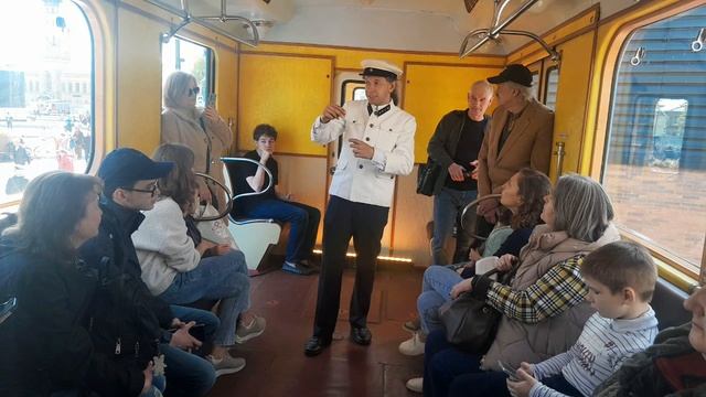 московскому  метро 90 лет  юбилей  поездка на ретро вагоне а1935 года от станции метро сокольники