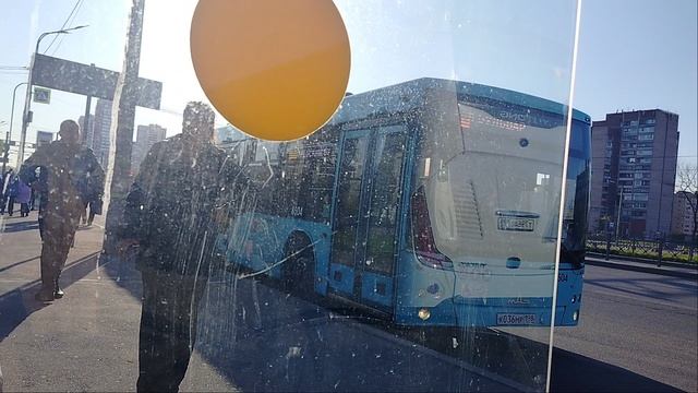 16 мая 2025 г. Автобус 326 маршрут МАЗ-203 8504 Ст.М.Дунайская