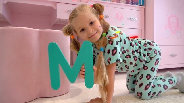 ДИАНА И РОМА - Диана и Kids Song ABC English alphabet